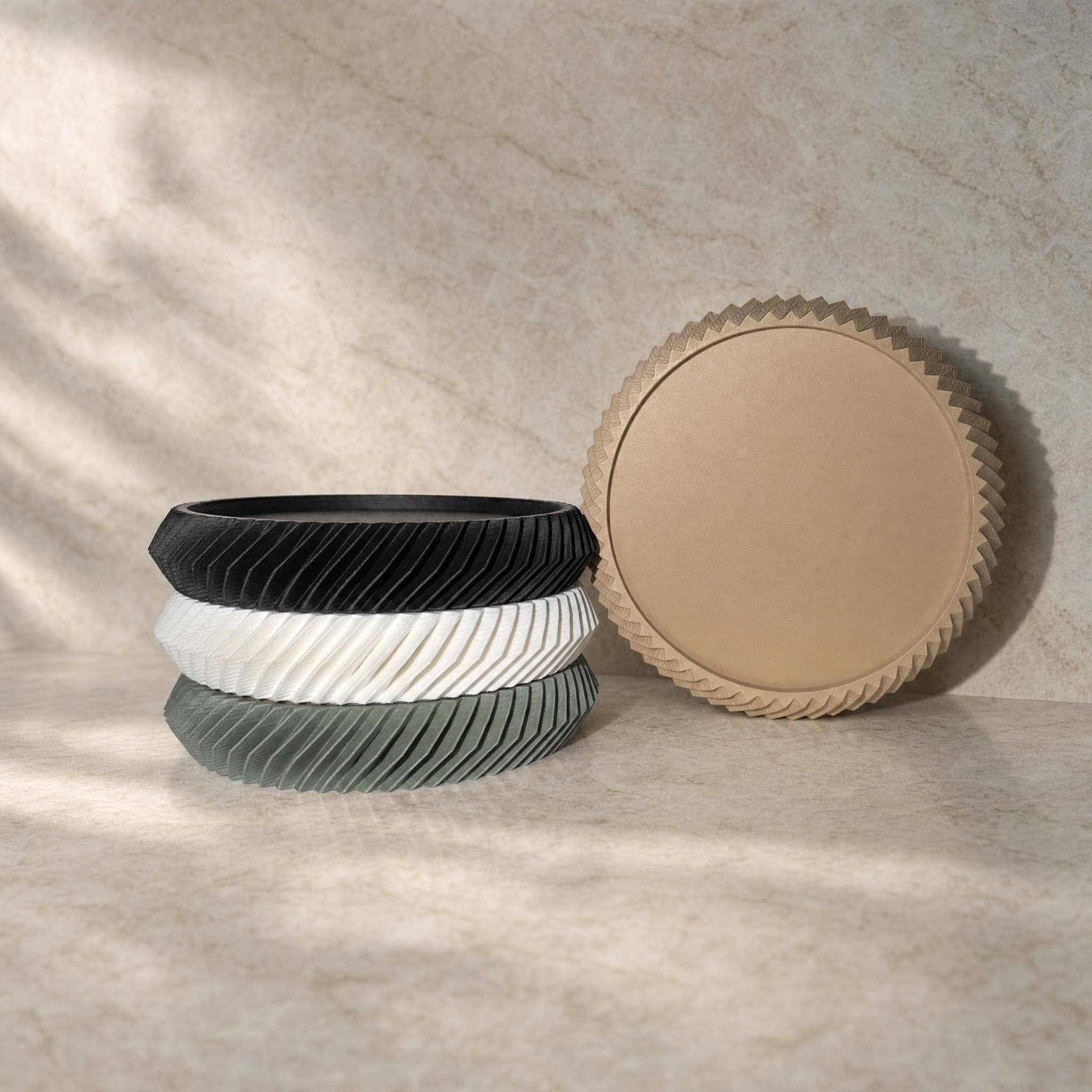 Helix Stackable Coaster Set – photo 2